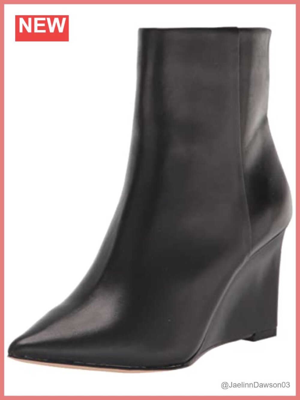 Sanctuary Pacer Pointed Toe Wedge Ankle Bootie with Memory Foam Insole